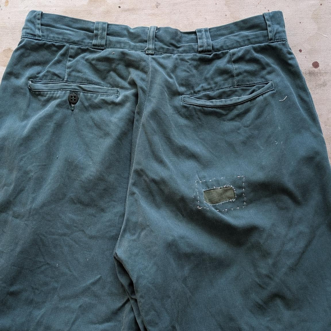 Work Pants with repairs