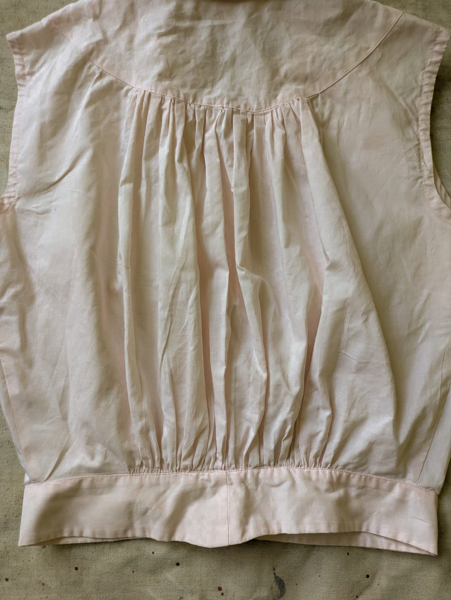 Petal Pink Buckled Blouse