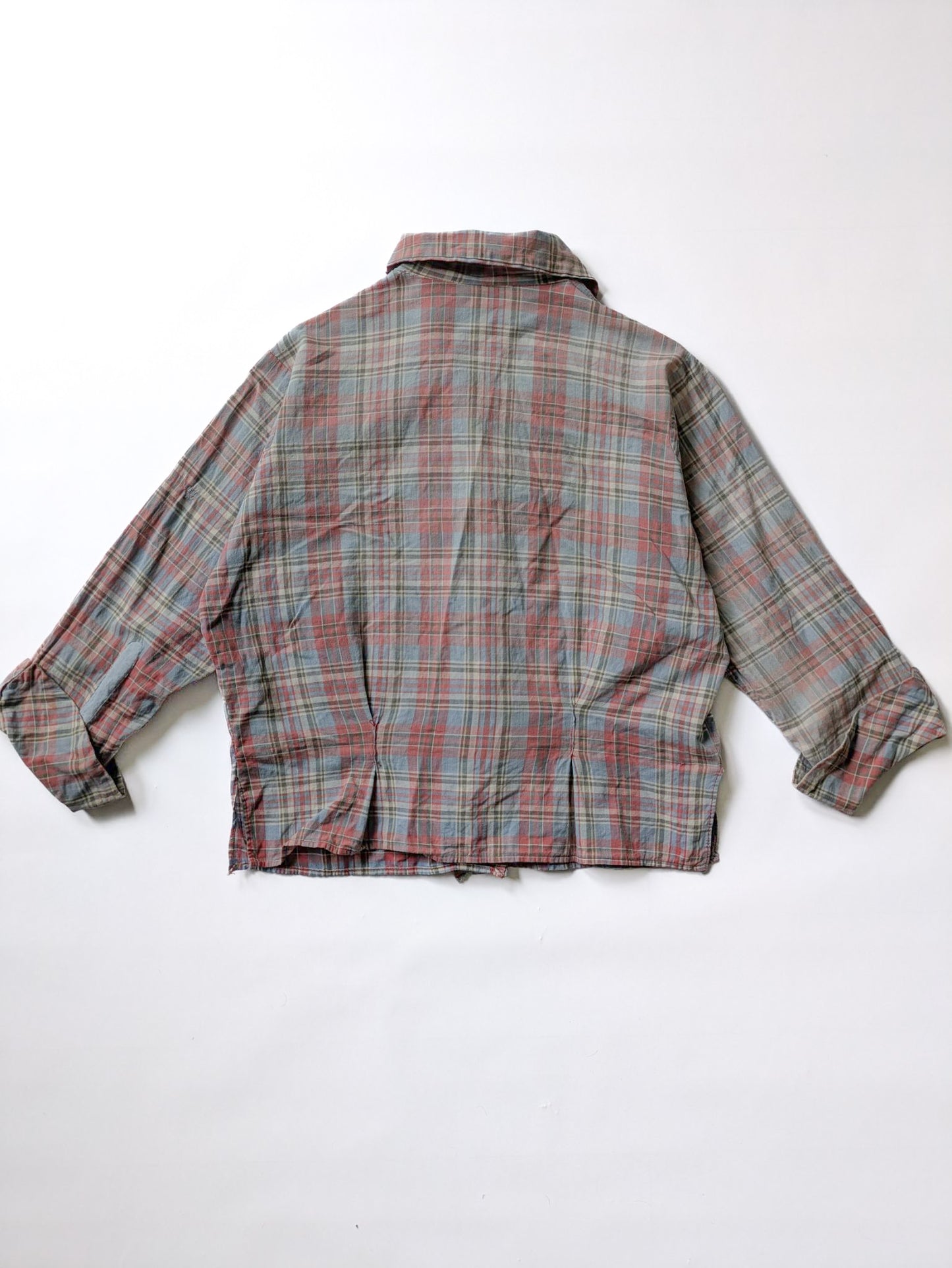40s Womens Plaid Shirt