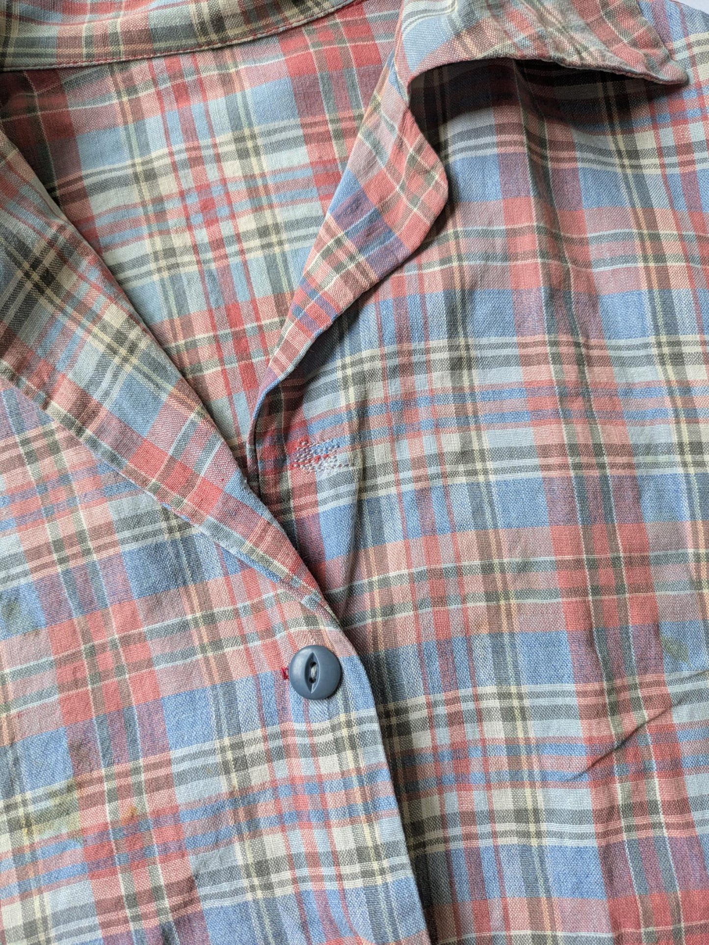 40s Womens Plaid Shirt