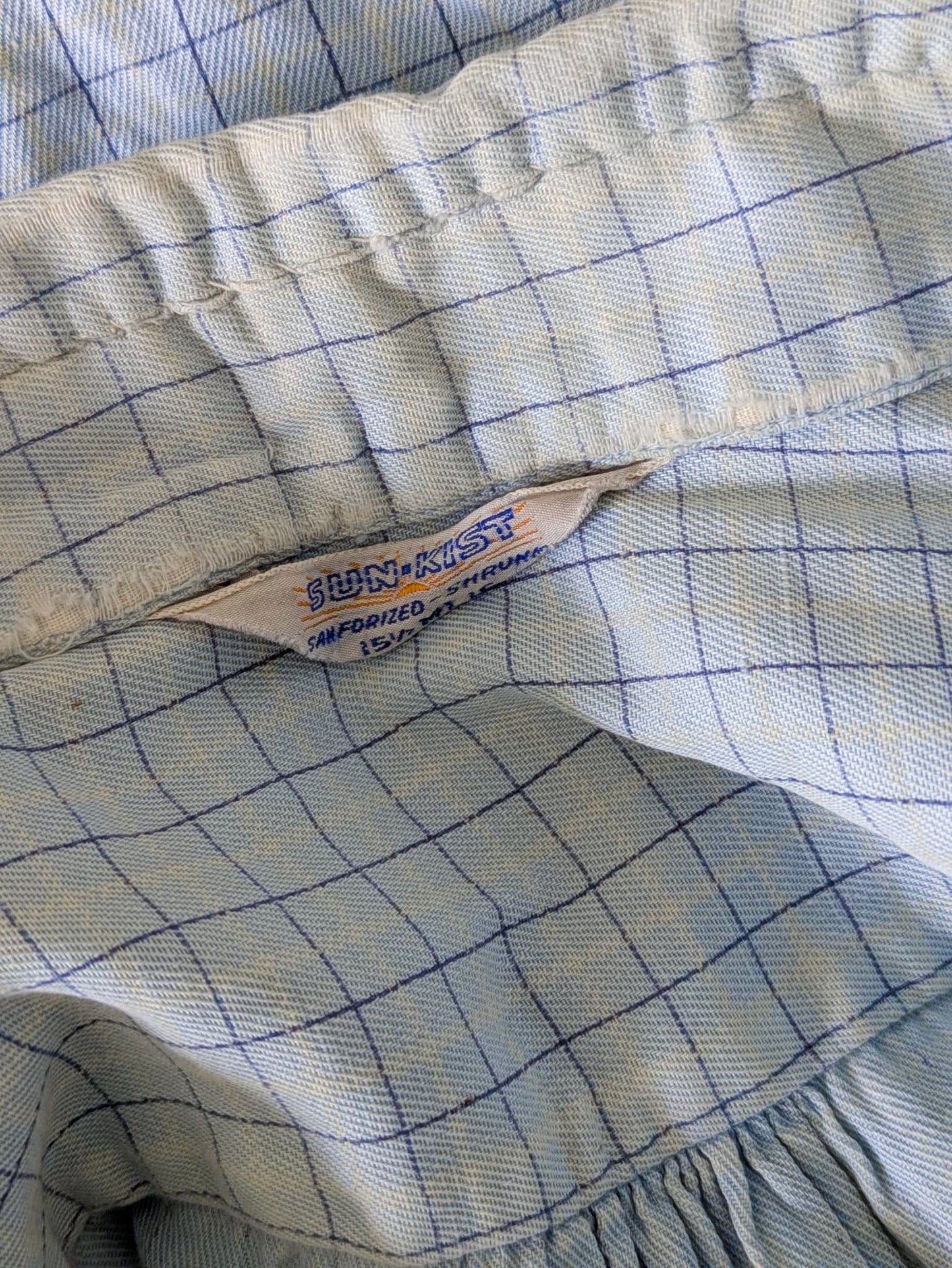 Windowpane Cotton Shirt