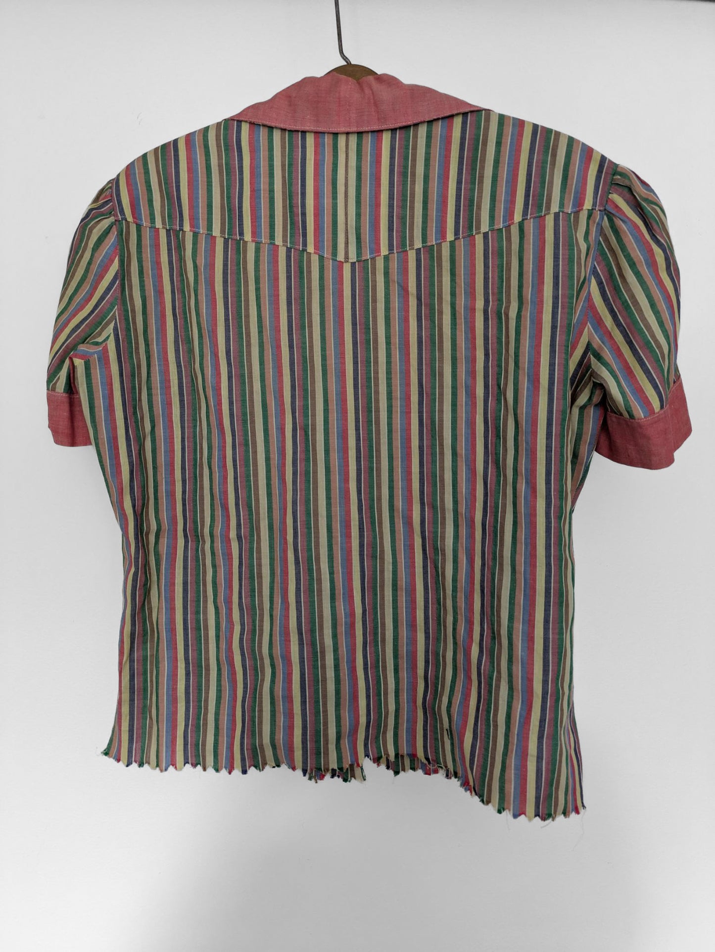 Two Tone Striped Shirt