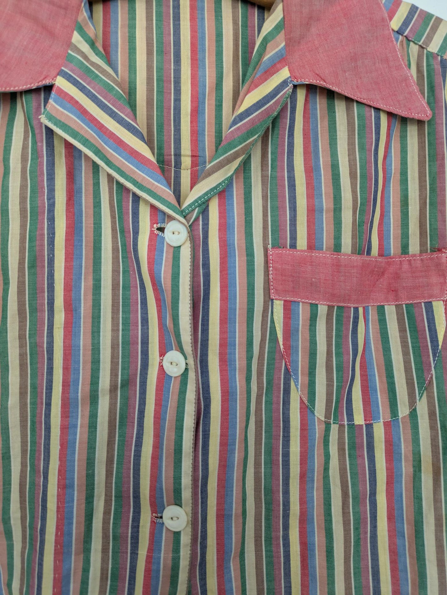 Two Tone Striped Shirt