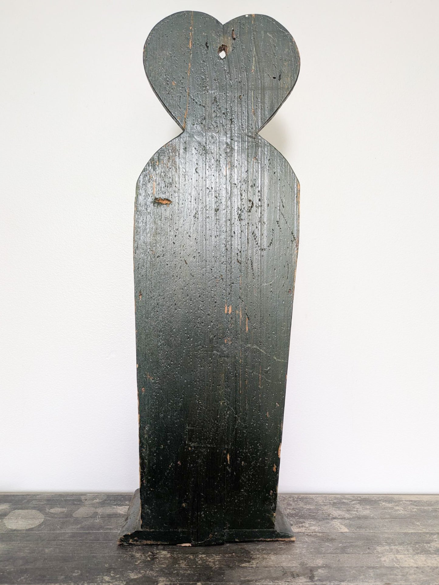 Primitive Carved Candle Holder