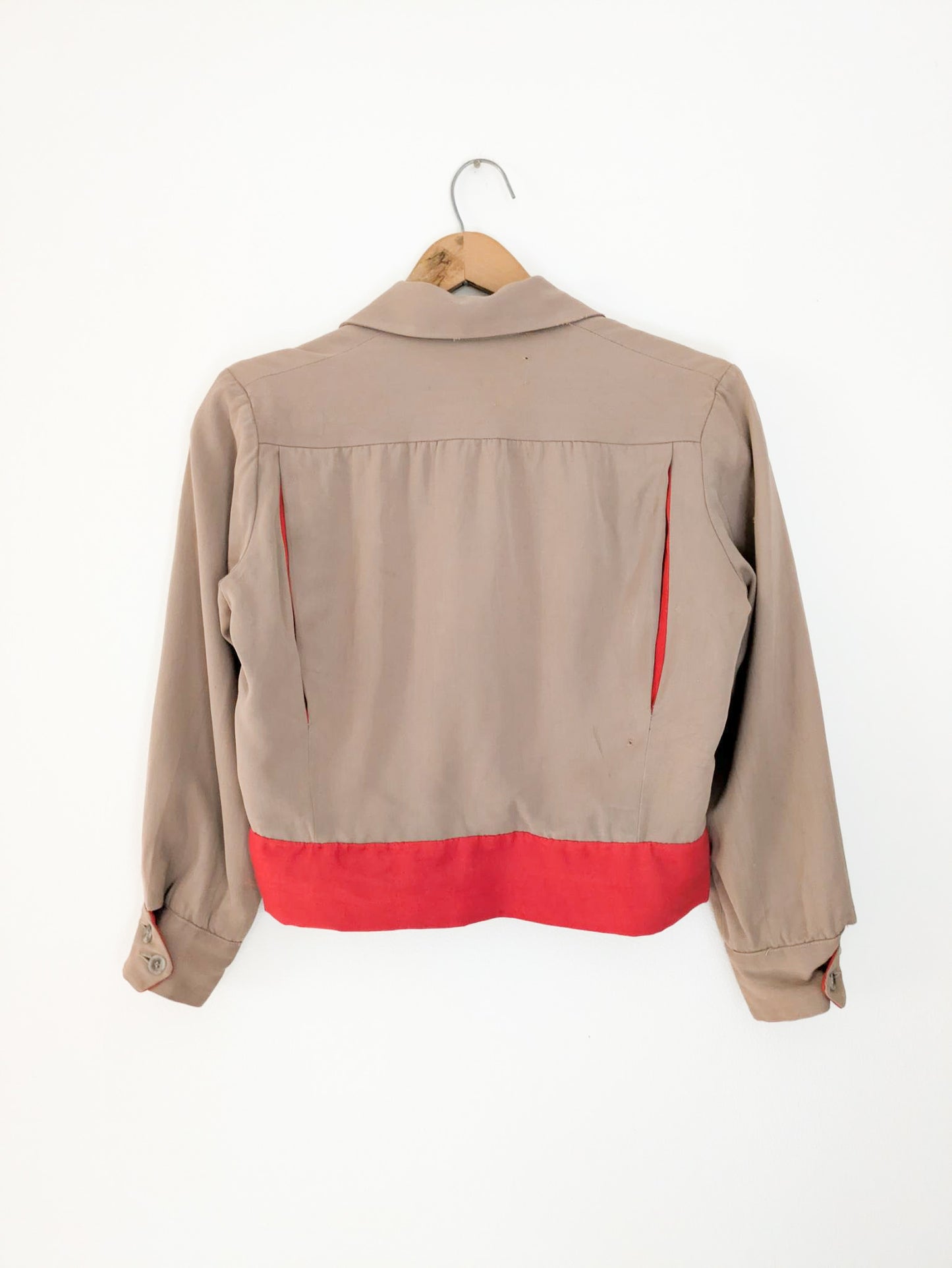 Two Tone Gab Jacket