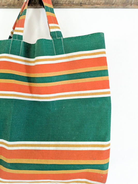 Handmade Awning Tote