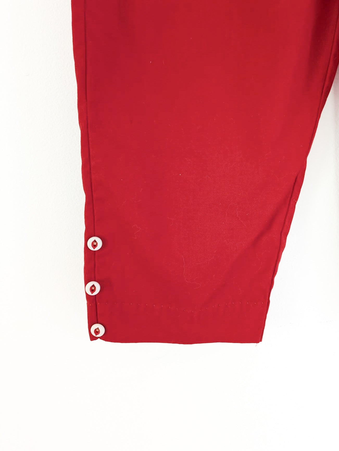 60s Cropped Cotton Pants