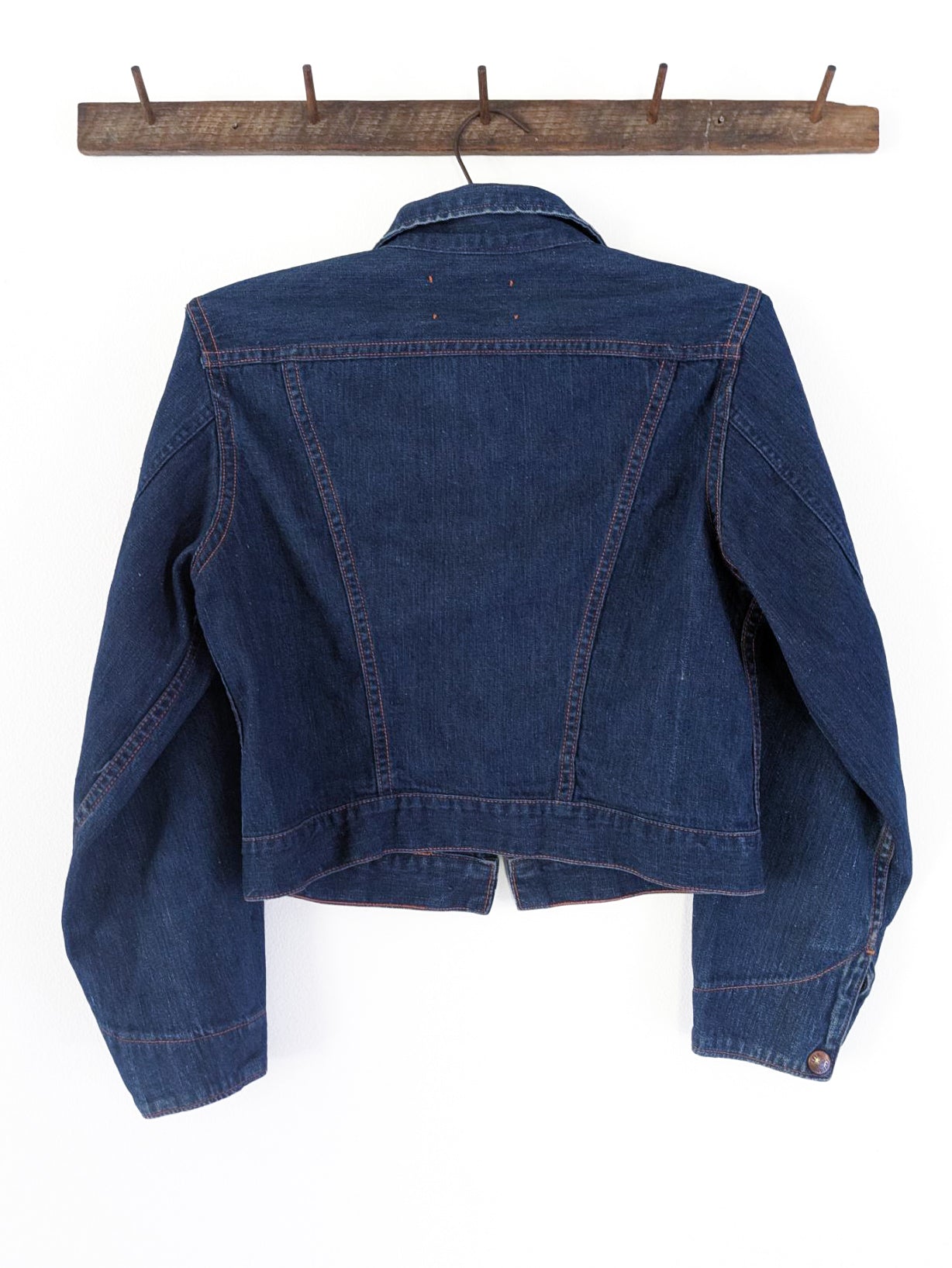 40s Zippered Denim Jacket