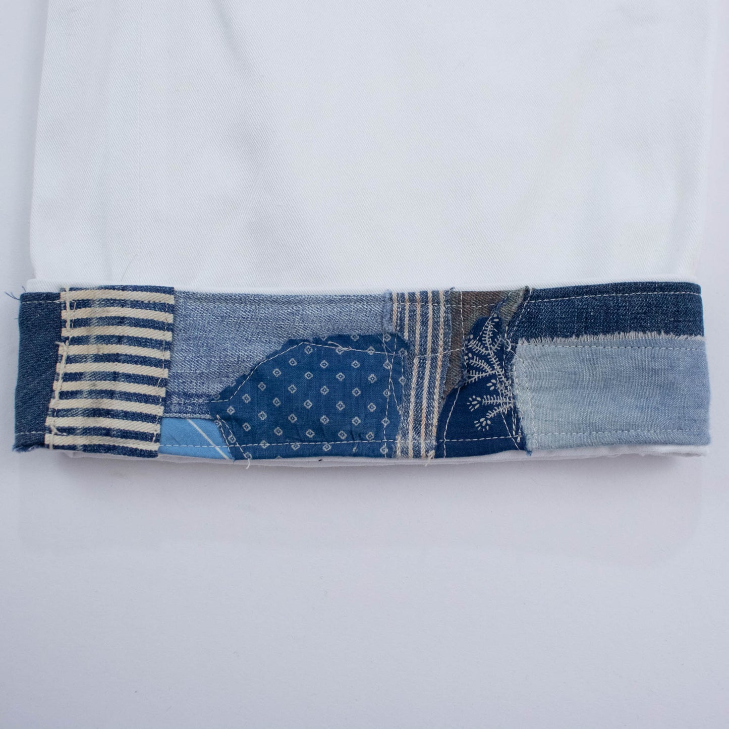 Reunion Remade Size 31 32 Patchwork Cuffed Pants