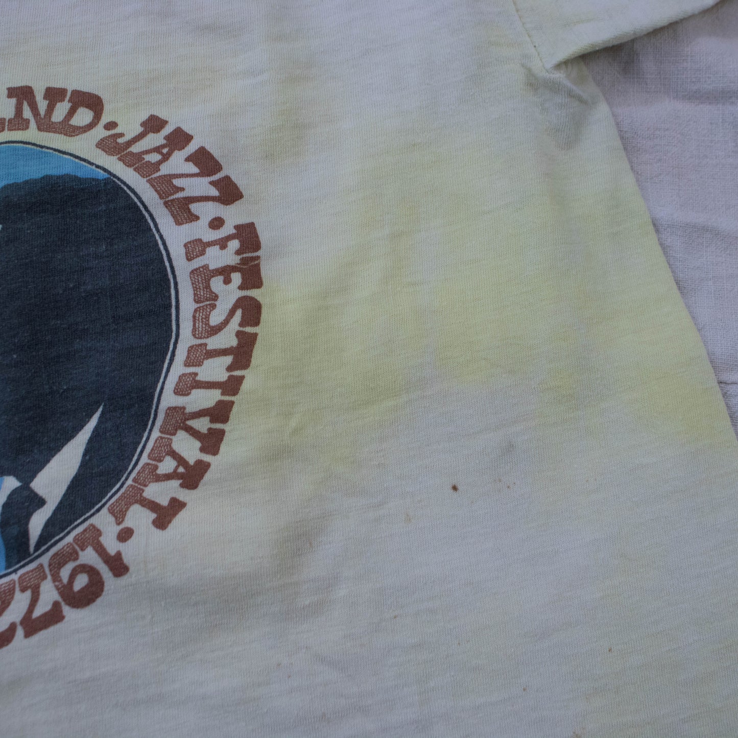 1970s Ann Arbor Blues & Jazz Fest Tee