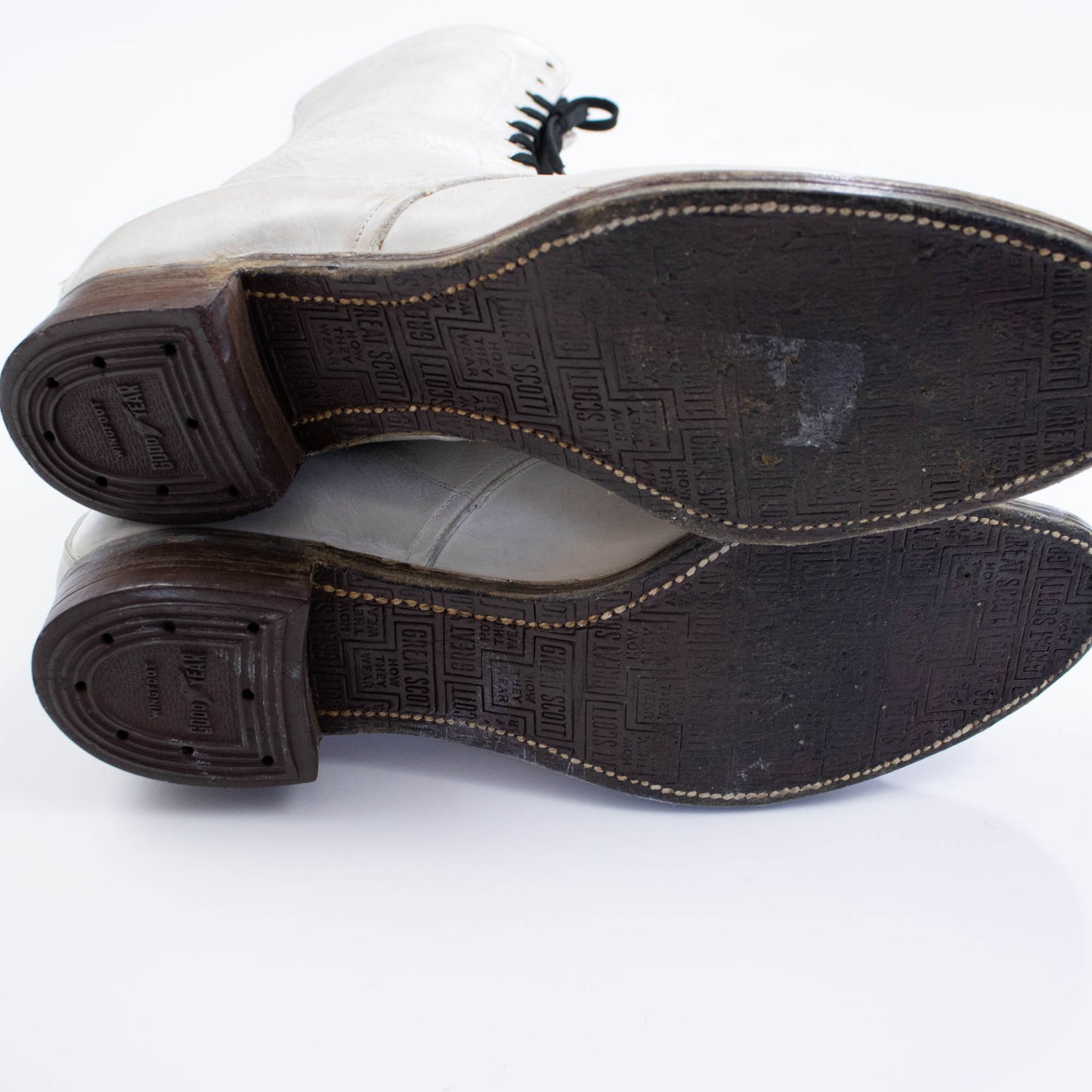 Victorian White Sports Boots