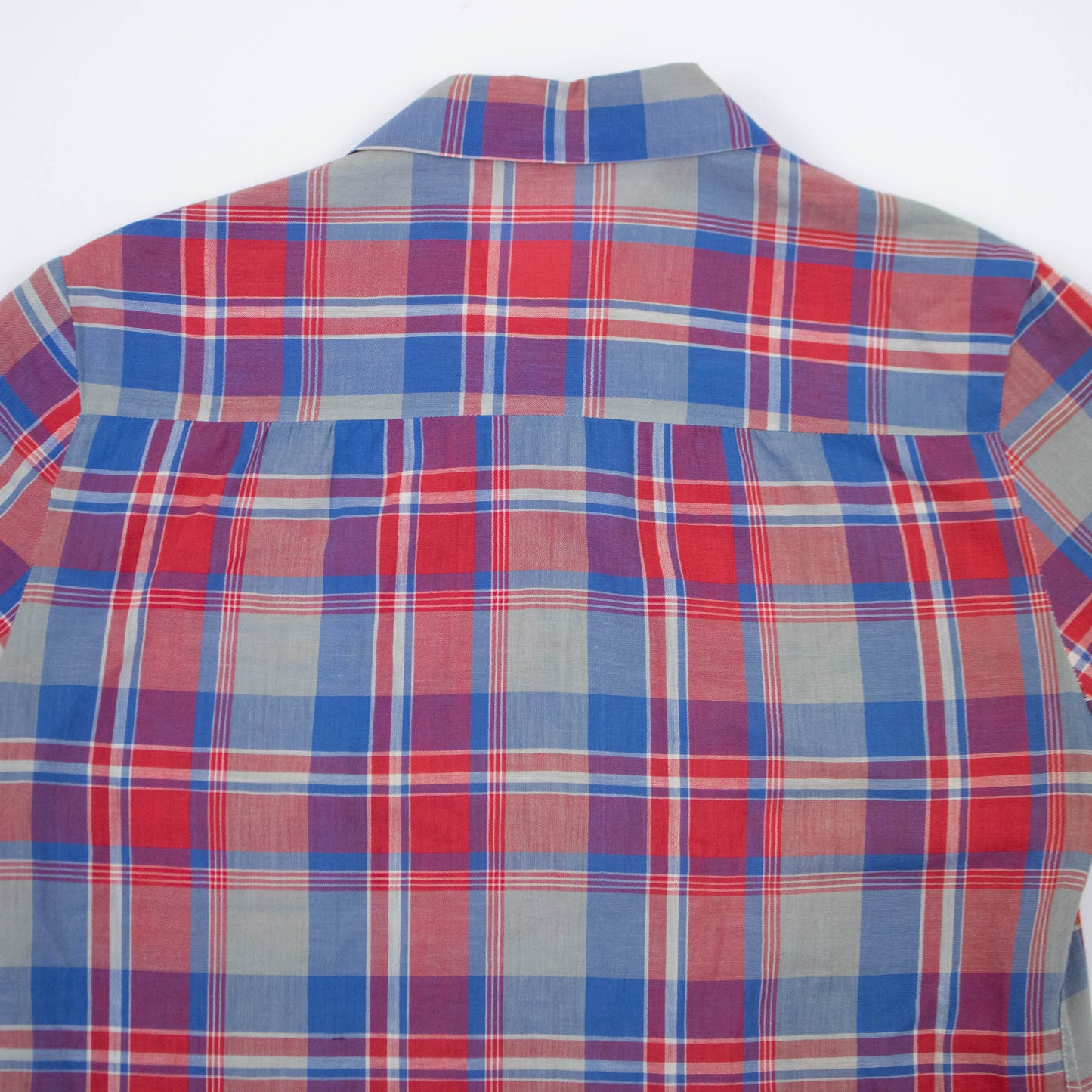 Xs Sm 40s Plaid Blouse