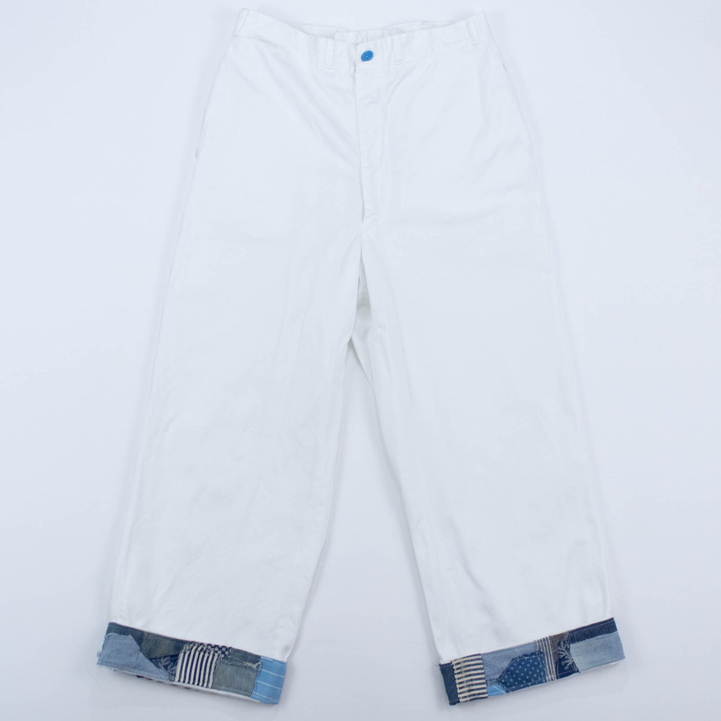 Reunion Remade Size 31 32 Patchwork Cuffed Pants
