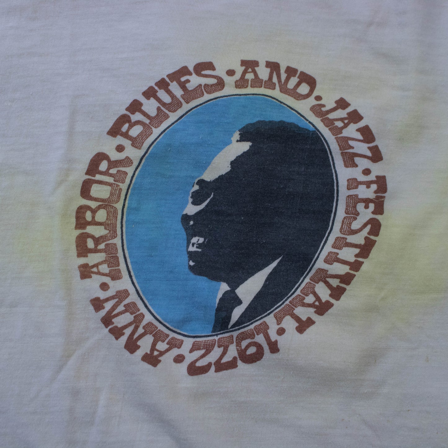 1970s Ann Arbor Blues & Jazz Fest Tee