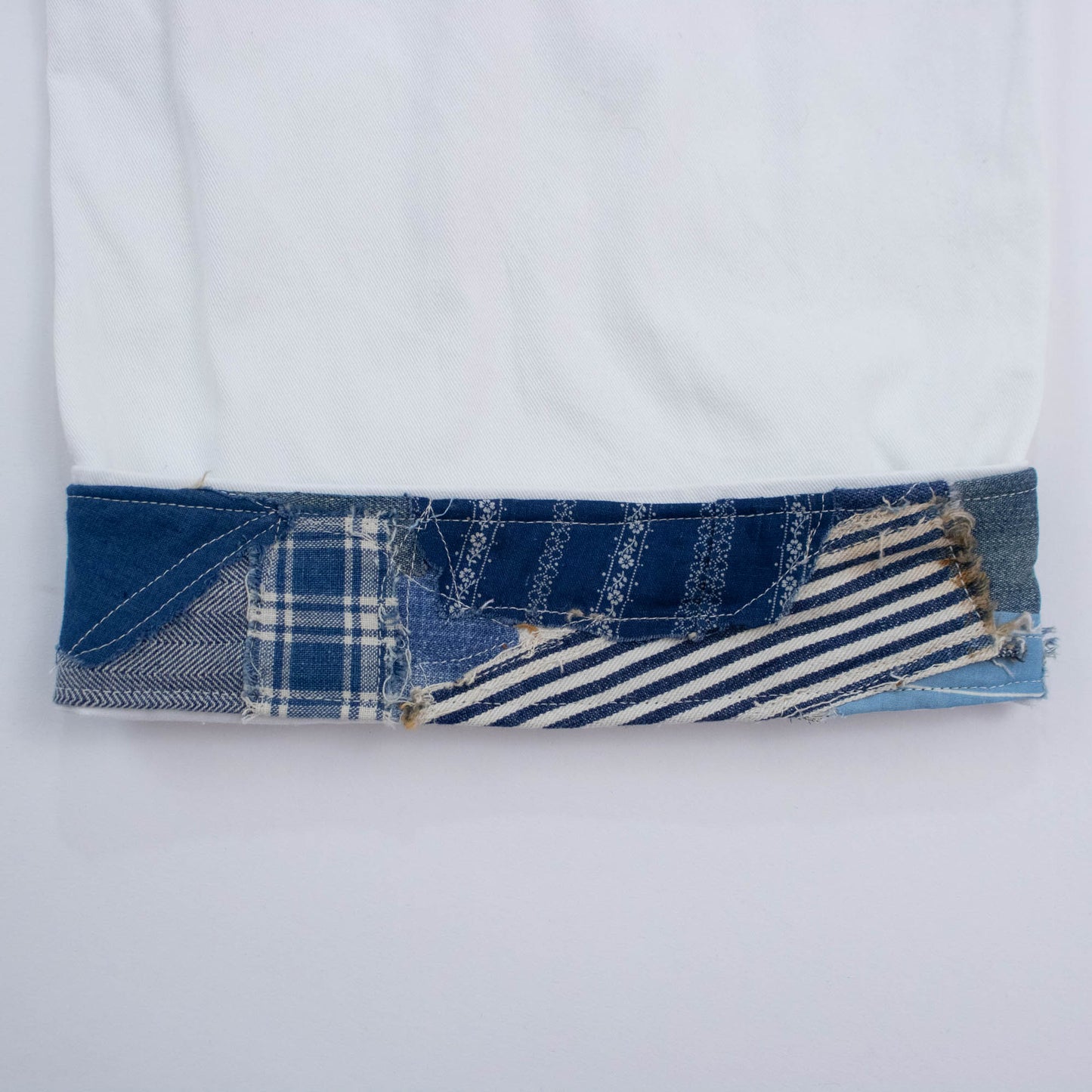 Reunion Remade Size 31 32 Patchwork Cuffed Pants