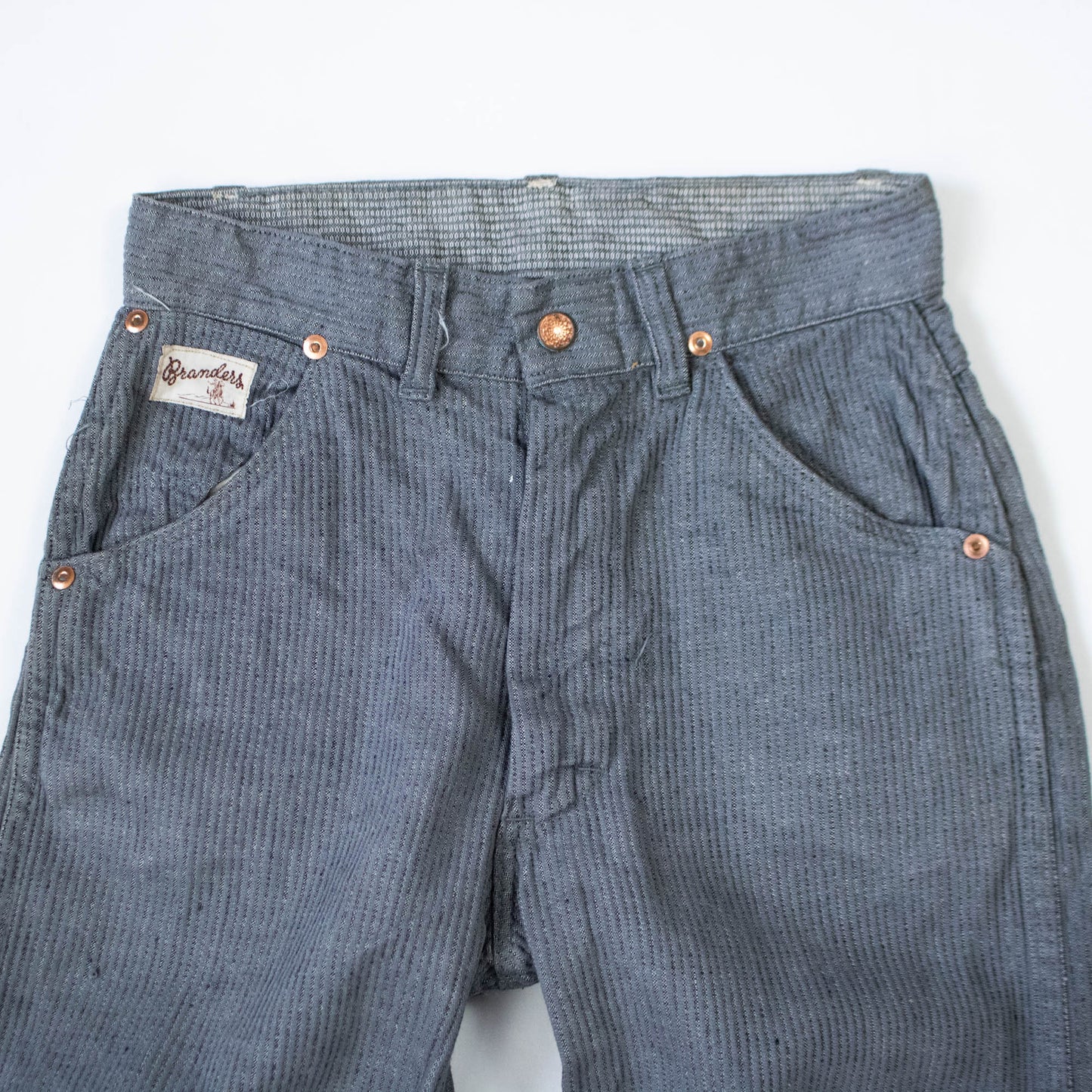60s Cotton Textured Jeans