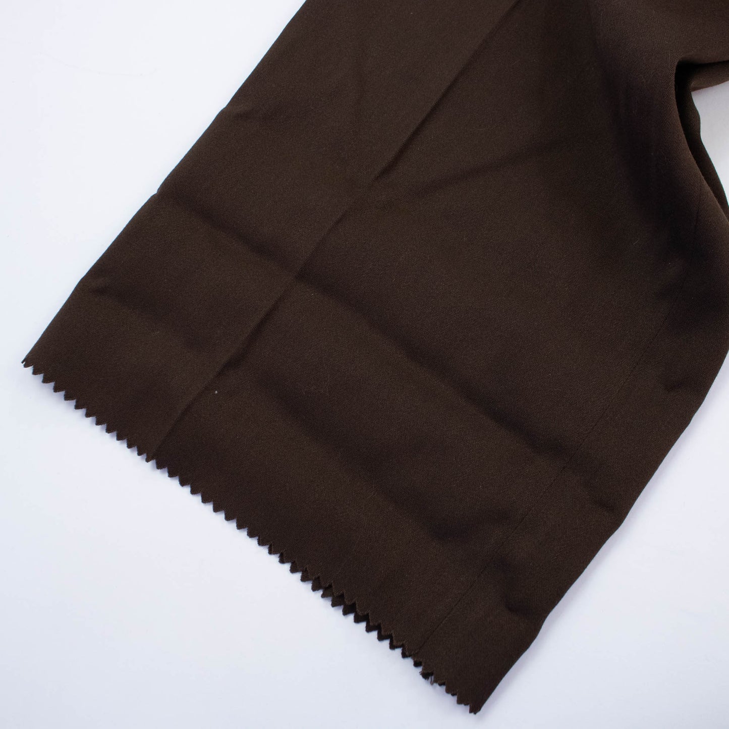 Waist Sz 34 50s Drop Loop Deadstock Brown Gaberdine Slacks