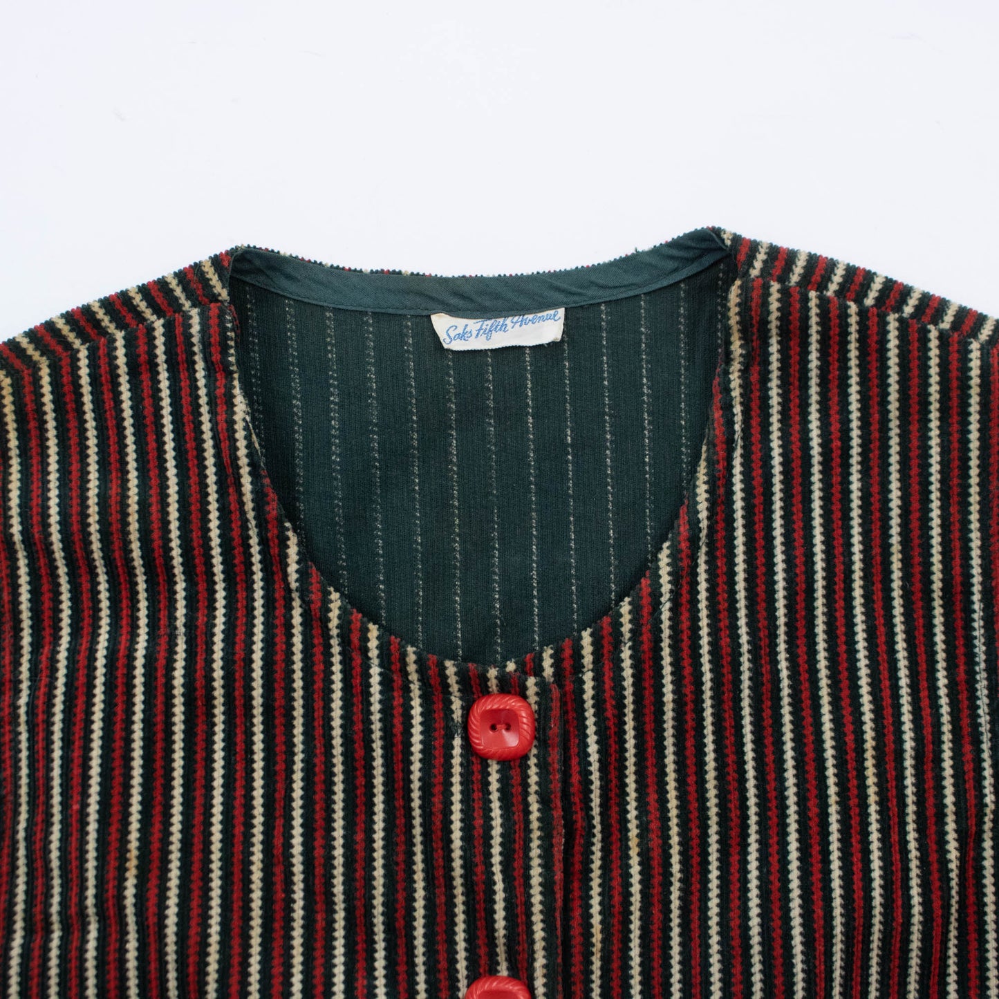 Corduroy Cropped Vest