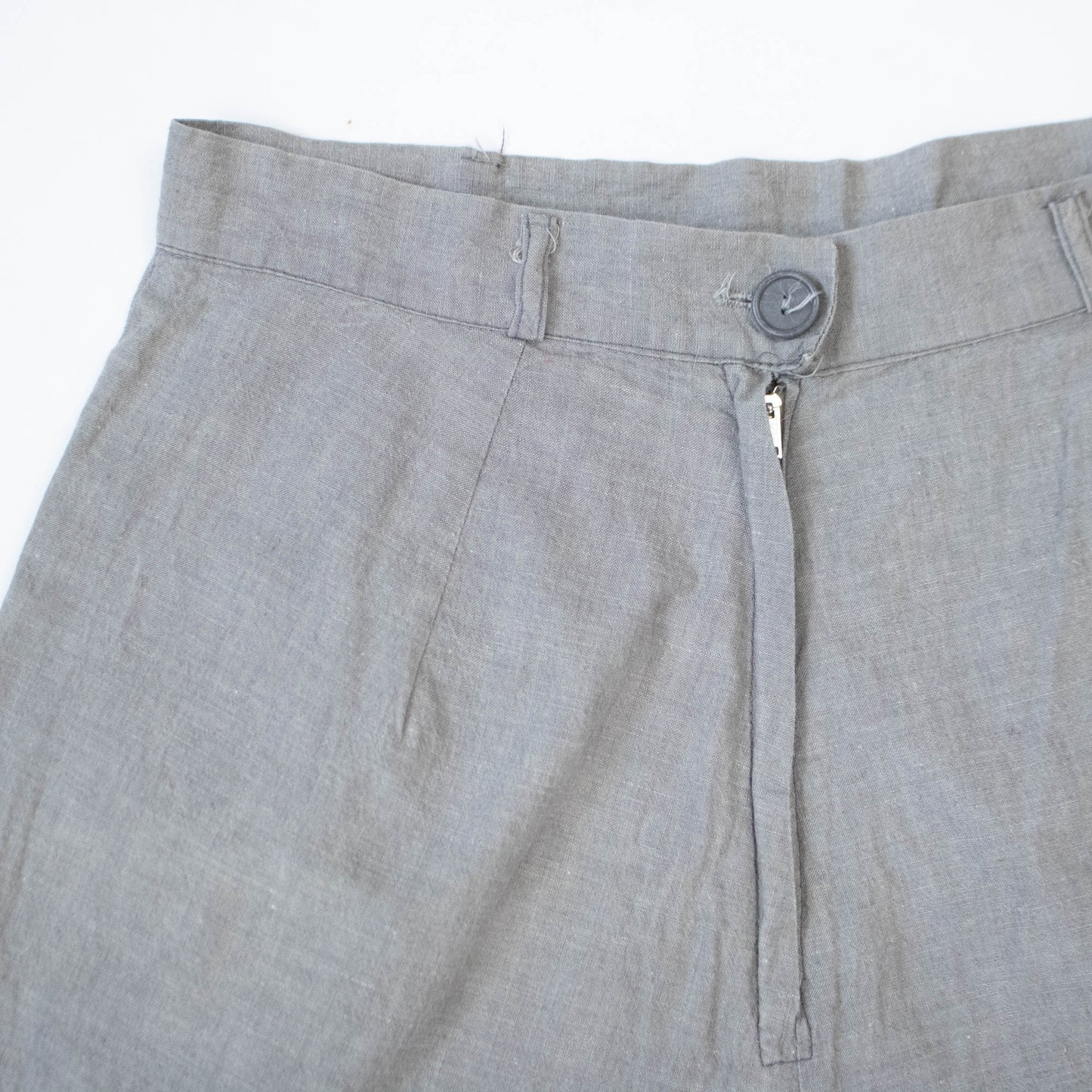 40s/50's Gray Chambray Shorts