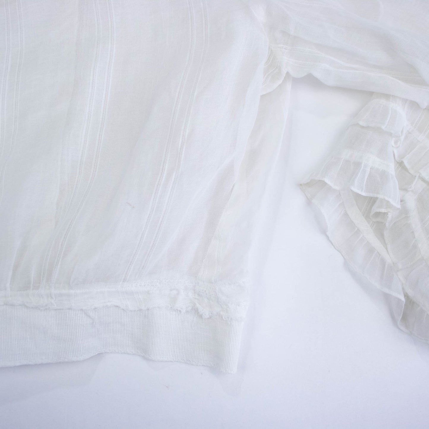 Victorian Sheer Middy Style Blouse