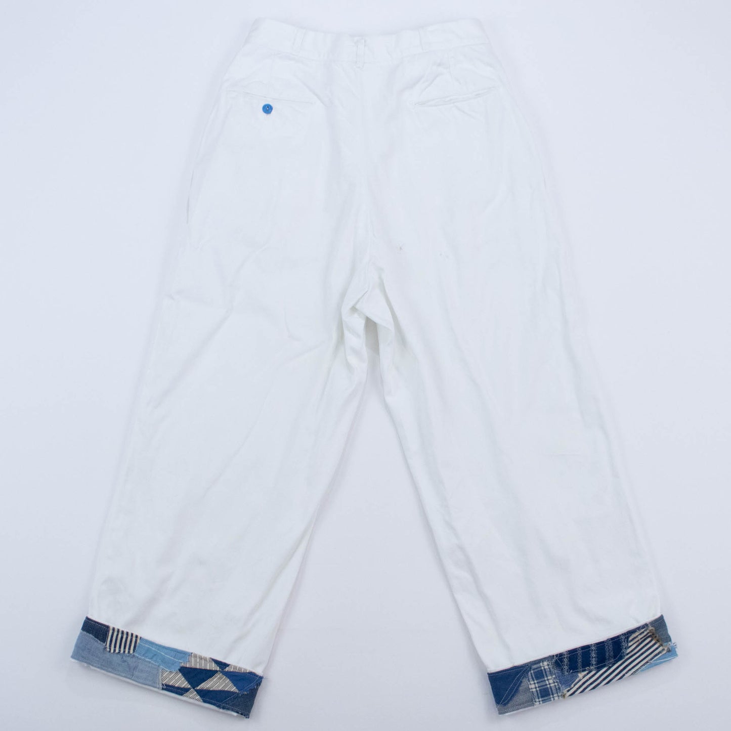Reunion Remade Size 31 32 Patchwork Cuffed Pants