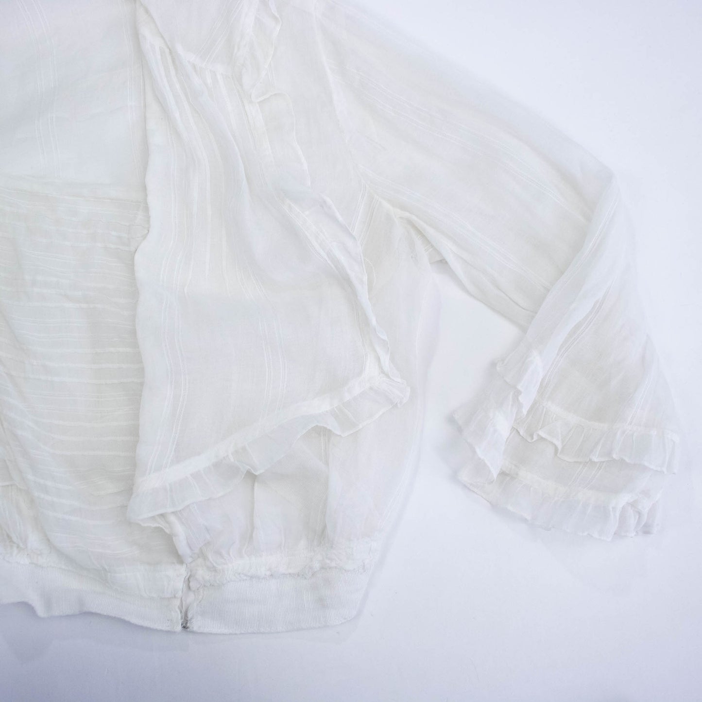 Victorian Sheer Middy Style Blouse