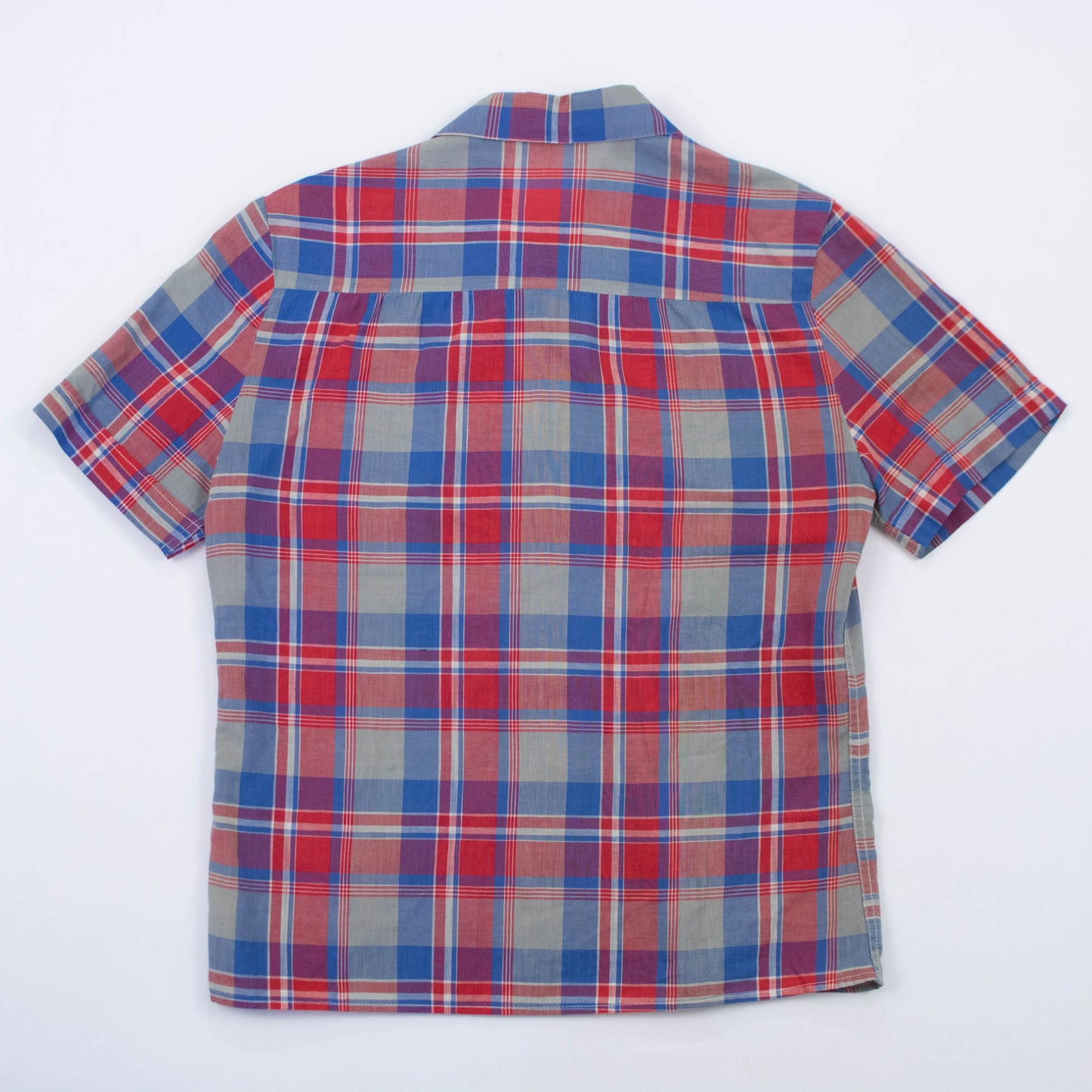Xs Sm 40s Plaid Blouse