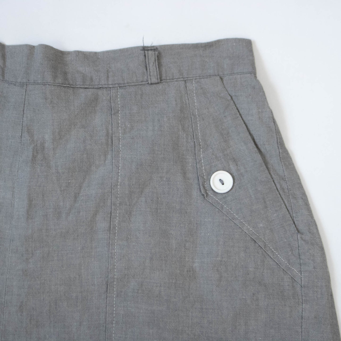 40s/50's Gray Chambray Shorts