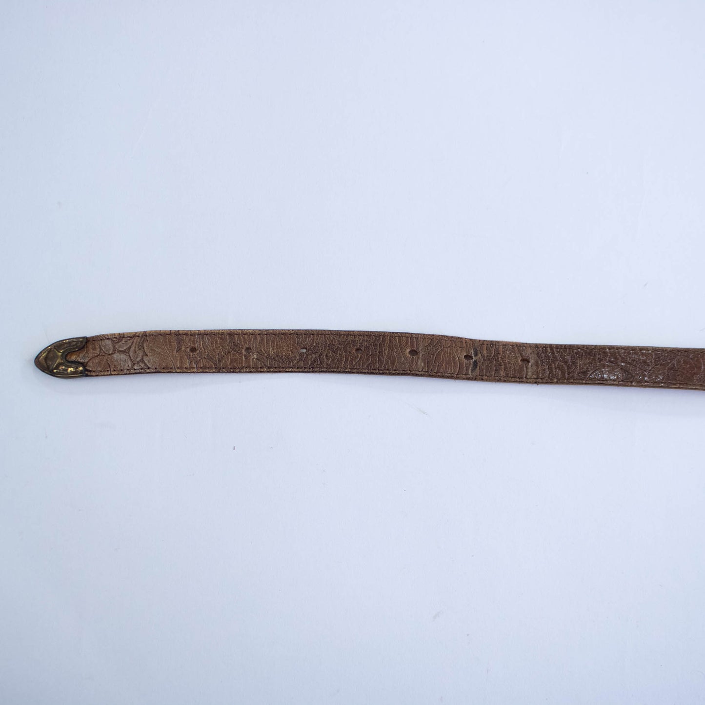 40s 50s Western Leather Belt