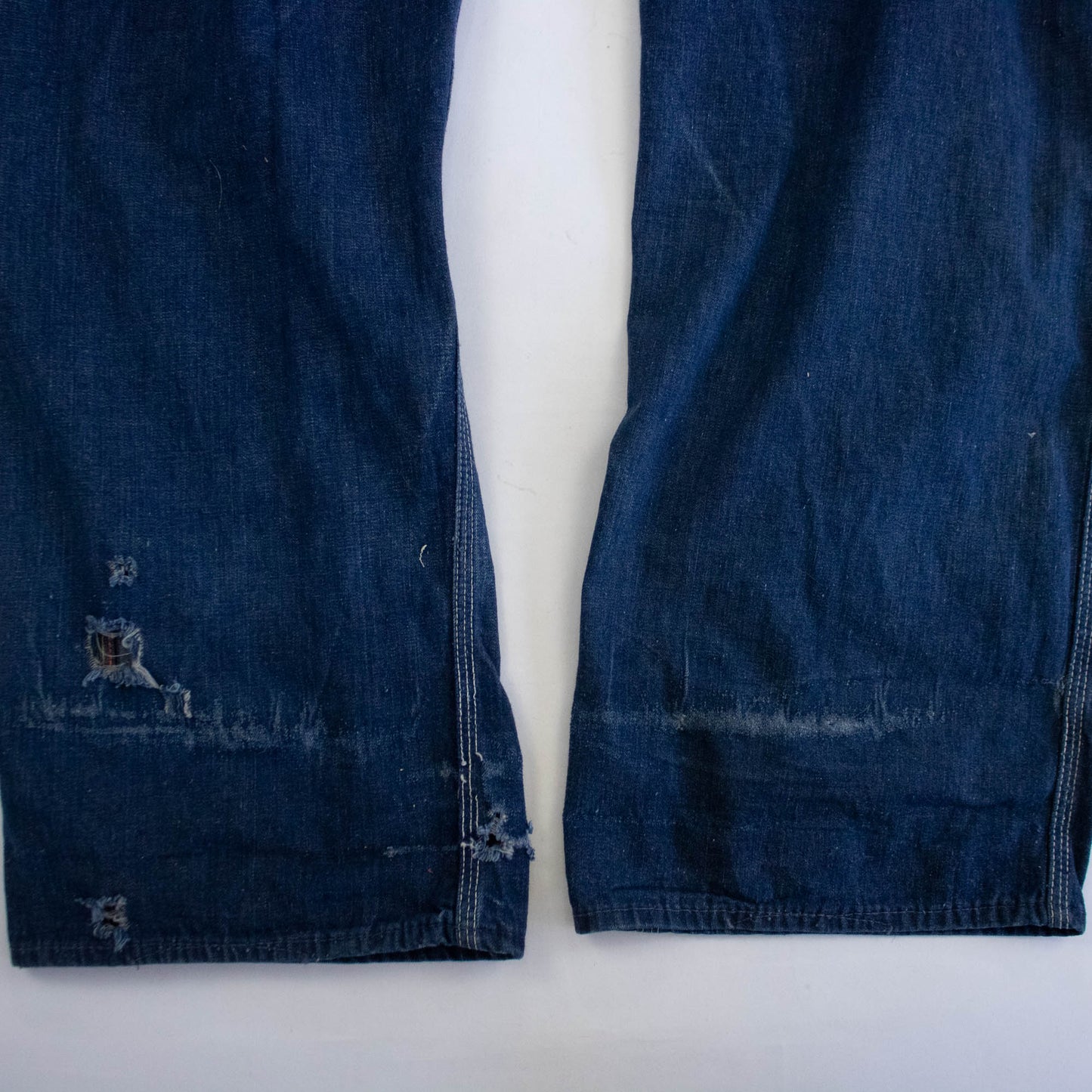 40's Unbranded Dark Indigo Overalls