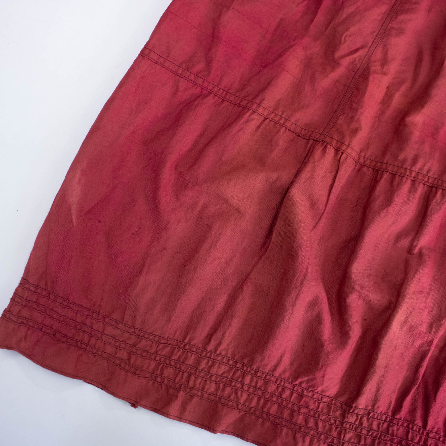Sz 28 Waist Victorian Workwear Cotton Skirt