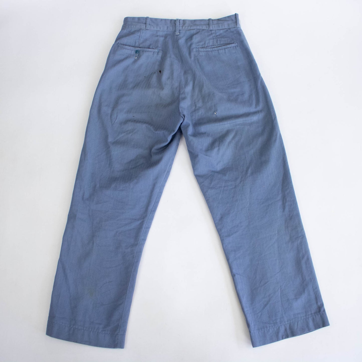 40's JCP Herringbone Blue Pants
