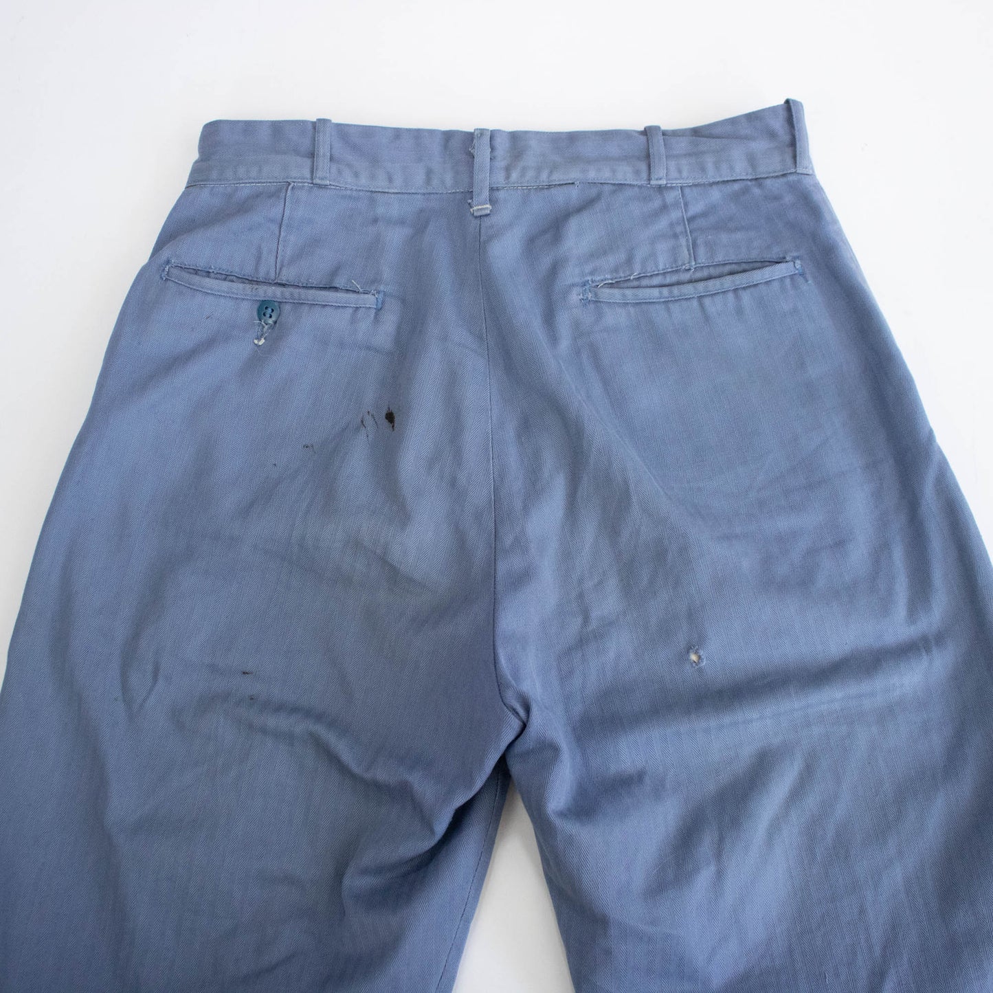 40's JCP Herringbone Blue Pants