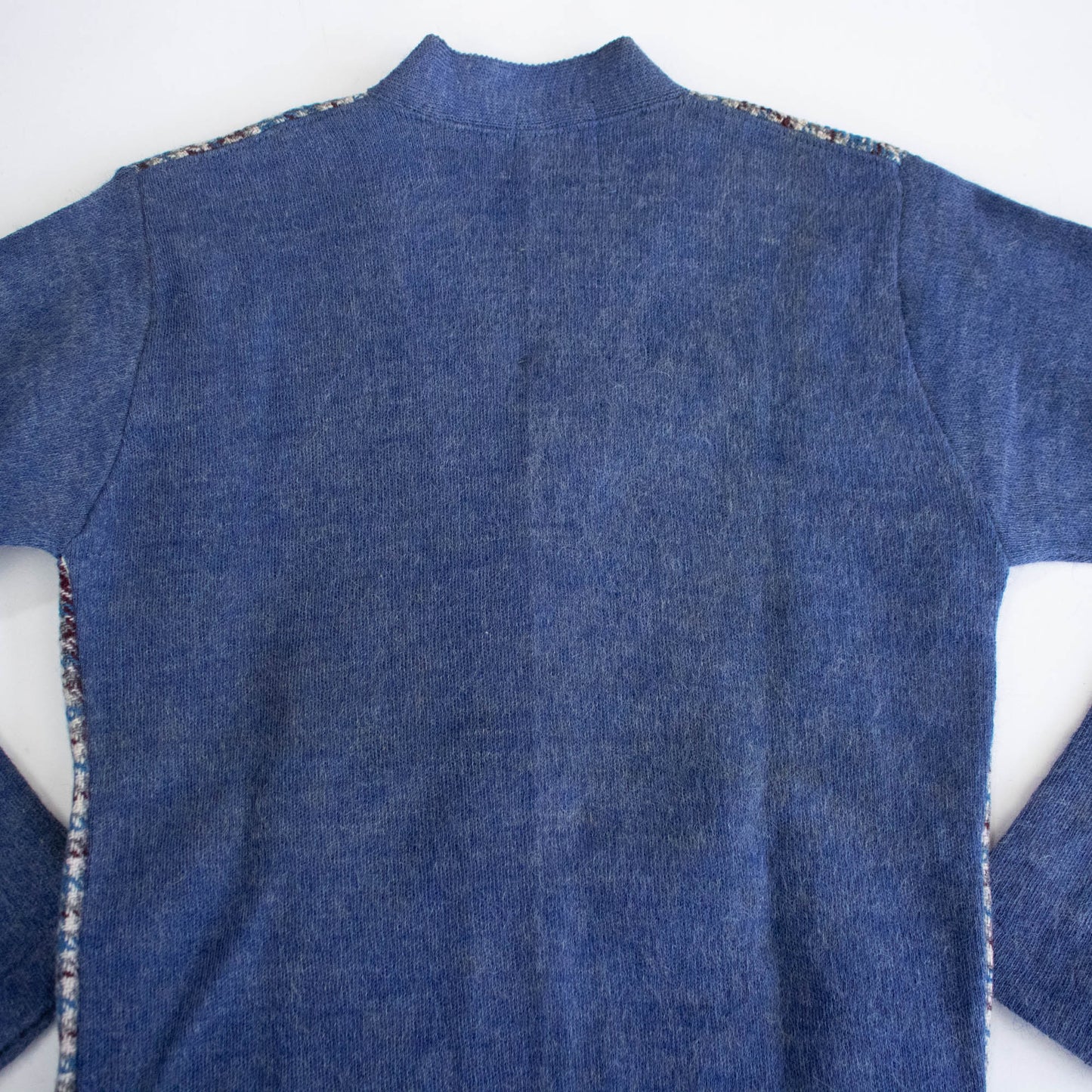 Deadstock 40's 2 Tone Blue Wool Sweater