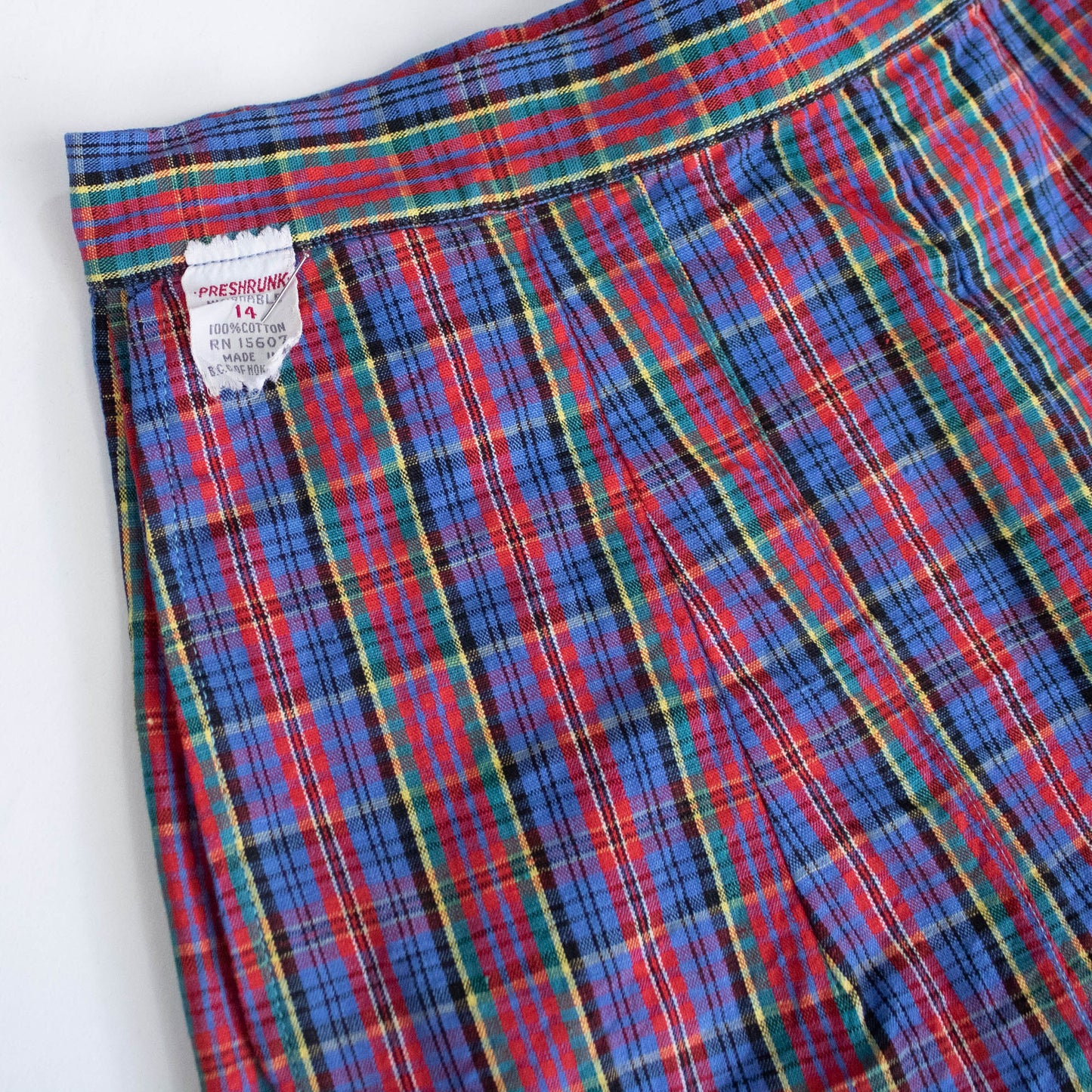 50's Deadstock Matching Shorts and Blouse Set