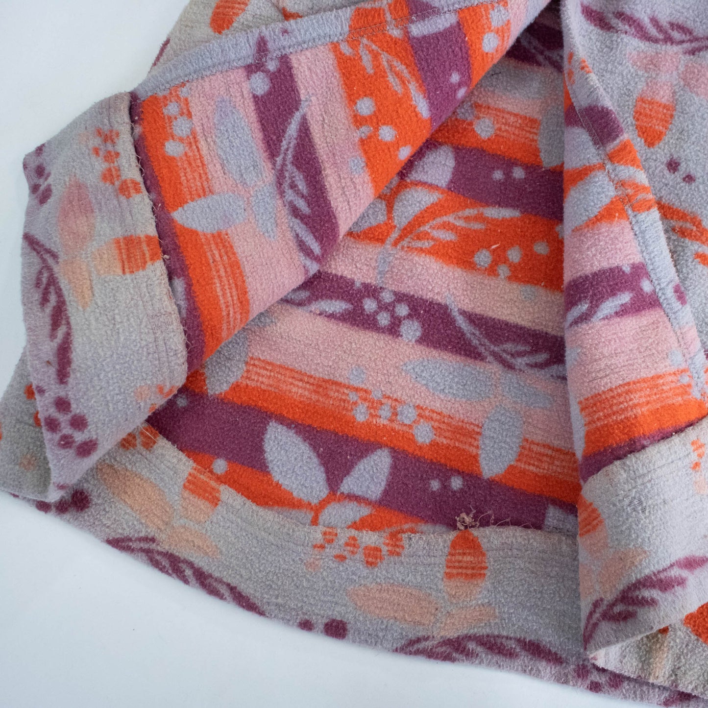 30's Brightly Colored Blanket Robe