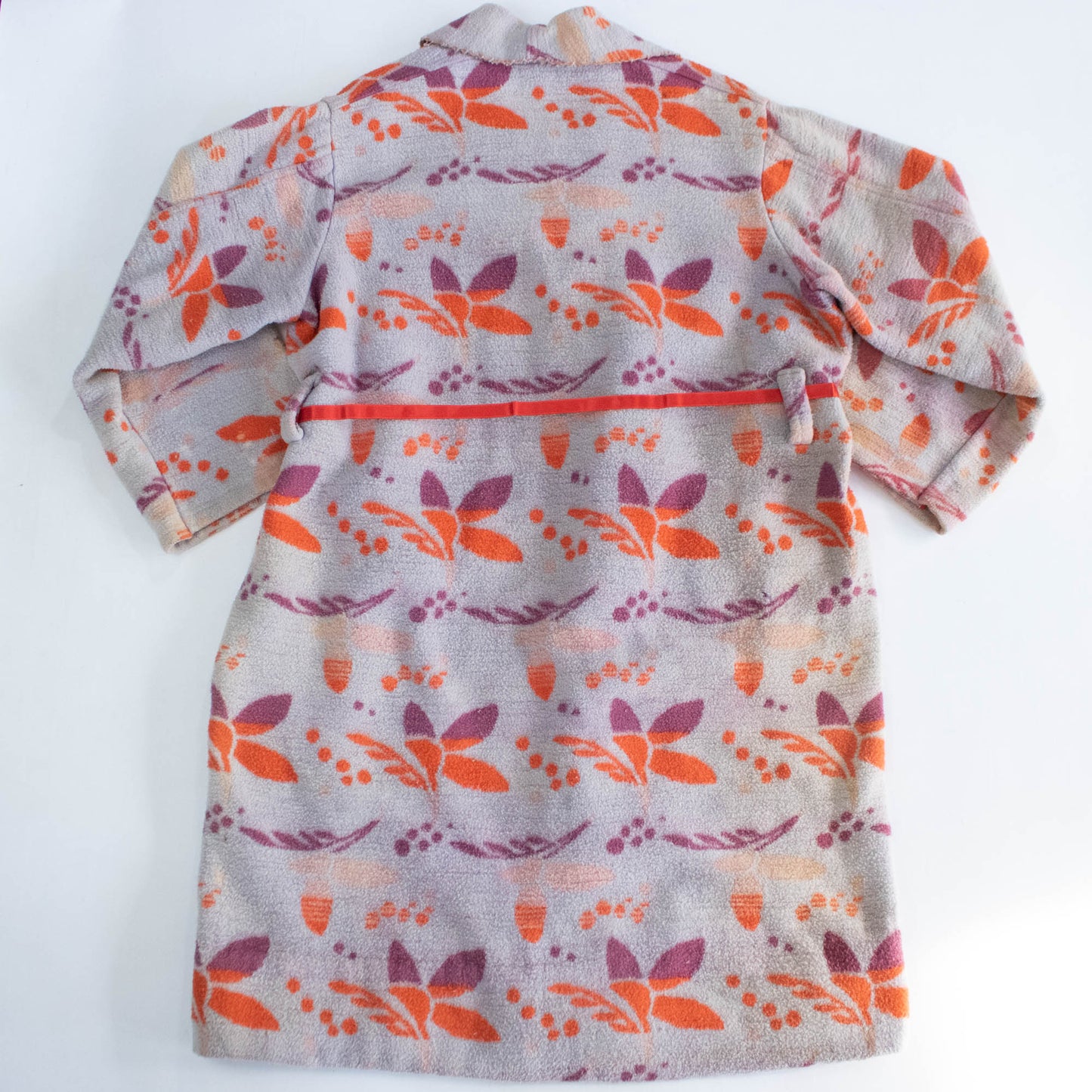 30's Brightly Colored Blanket Robe