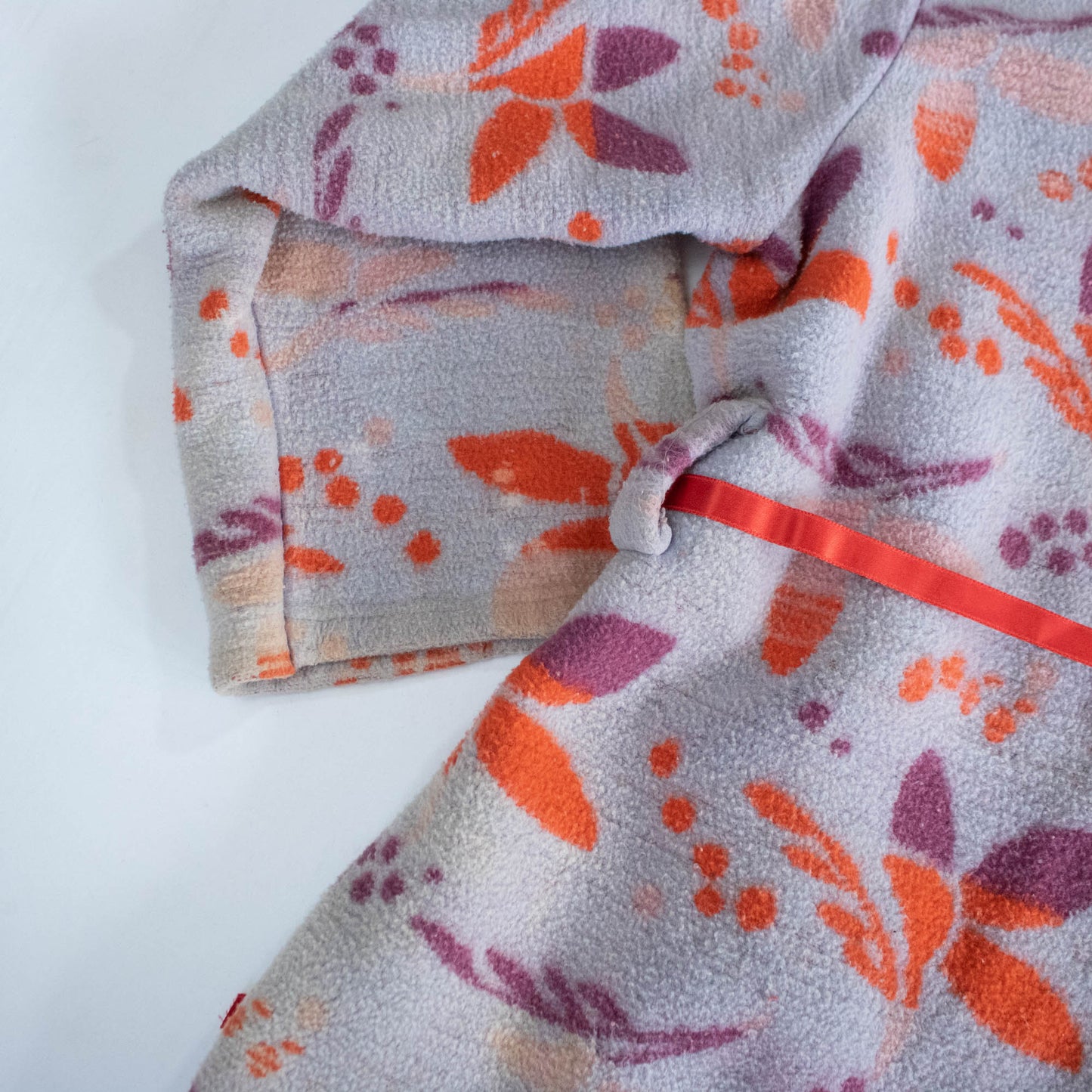 30's Brightly Colored Blanket Robe