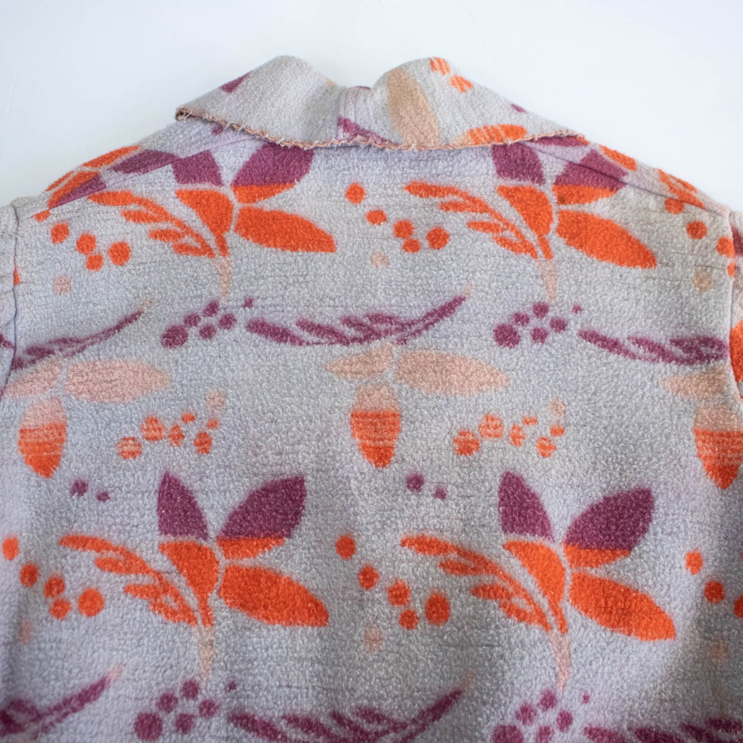 30's Brightly Colored Blanket Robe