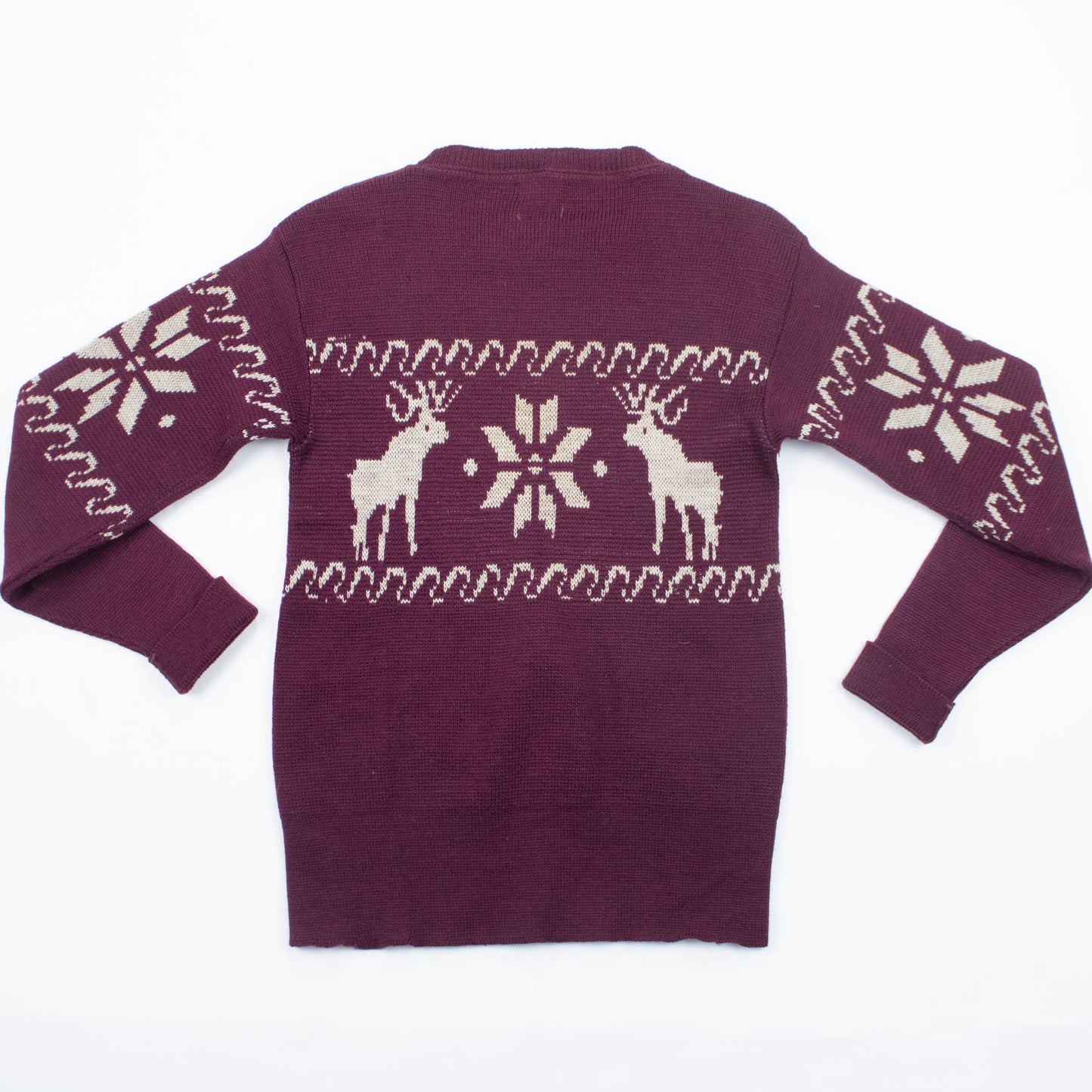 Wool Picture Knit Sweater