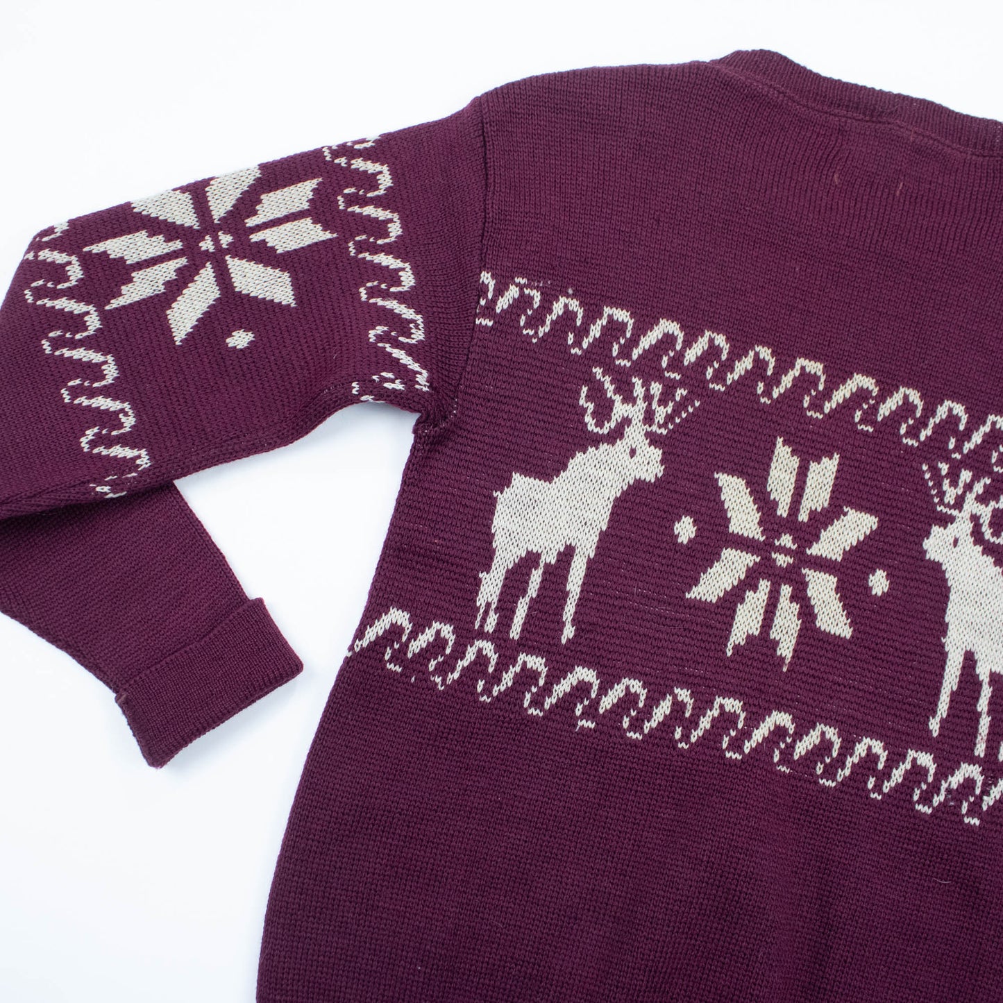 Wool Picture Knit Sweater