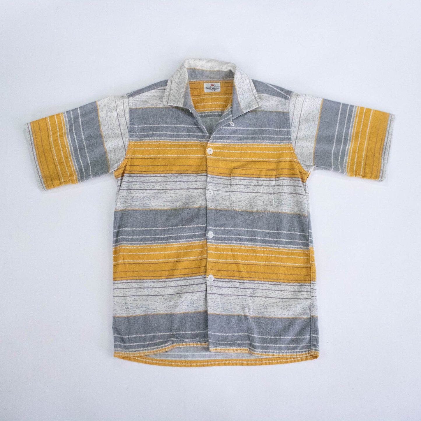 Xs Small 50s Yellow Flannel