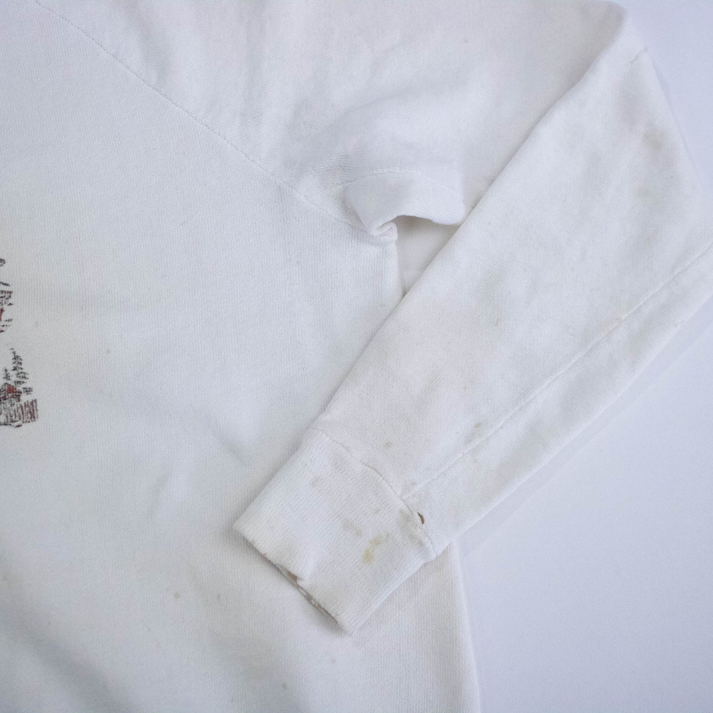 Xs Sm Med Davy Crockett White Sweatshirt