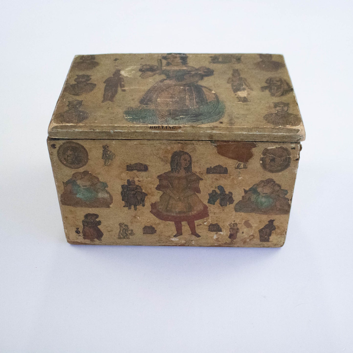 Victorian Decoupage Box