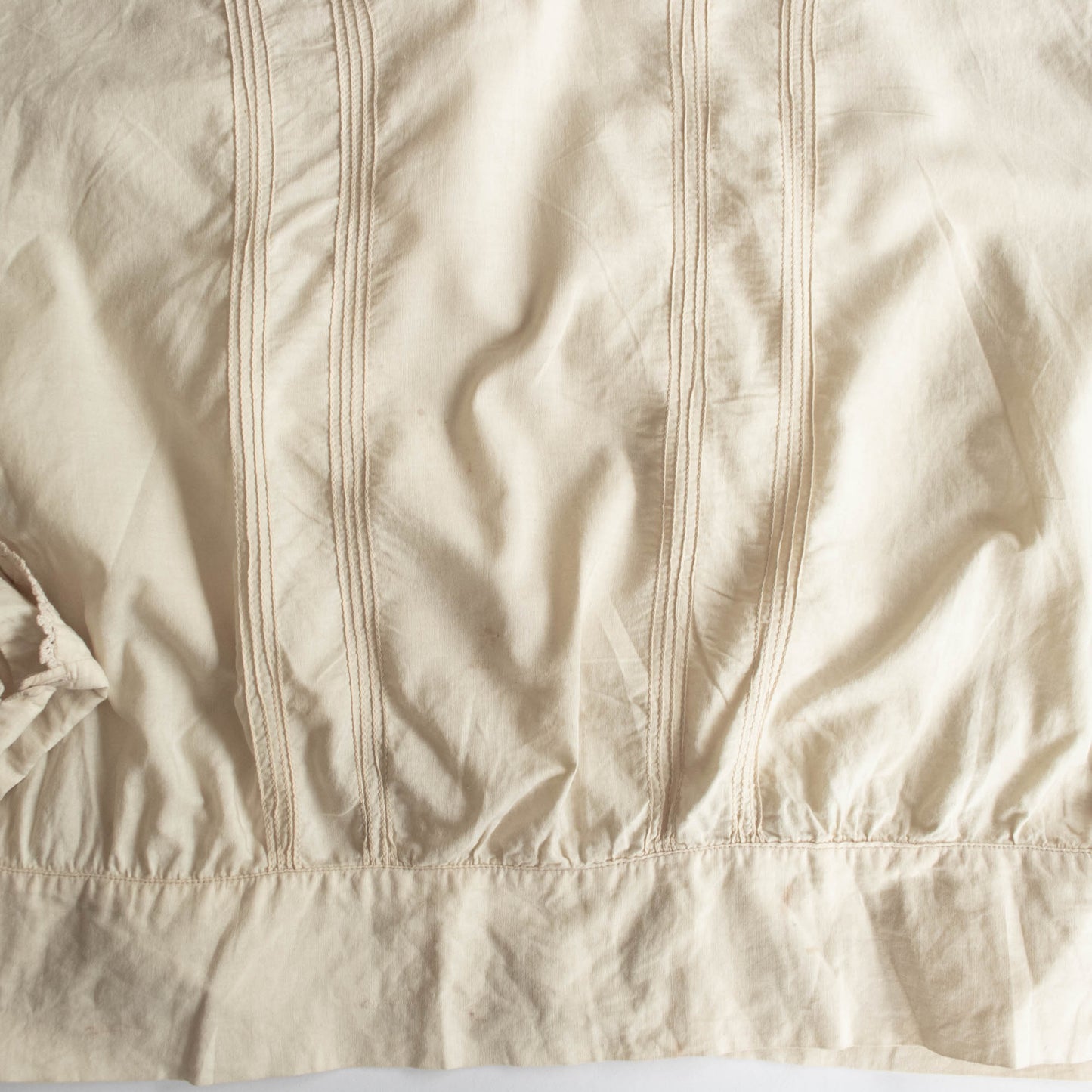Victorian Small Medium Pale Yellow Middy Blouse