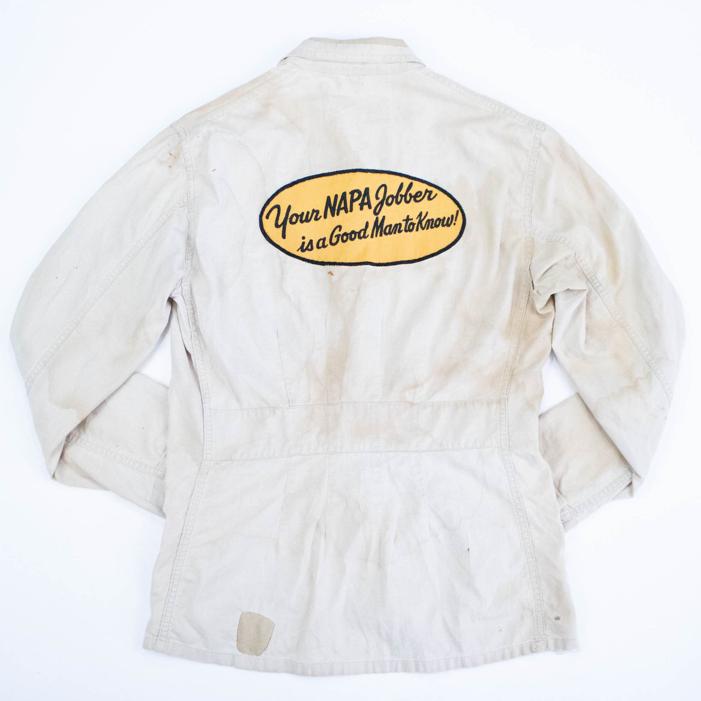 30s 40s Tan Napa Work Jacket