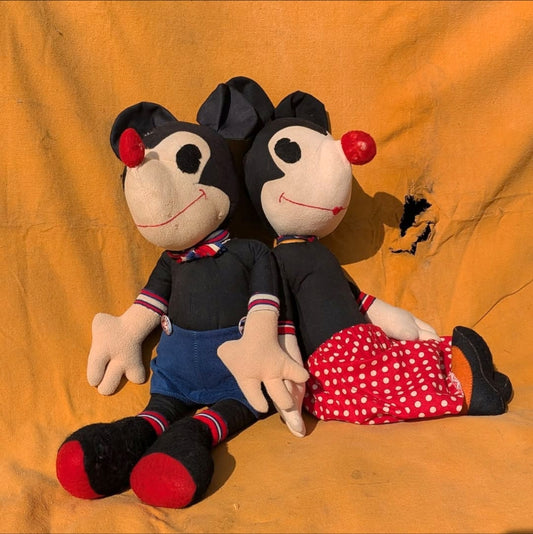 1930s Mickey & Minnie Dolls