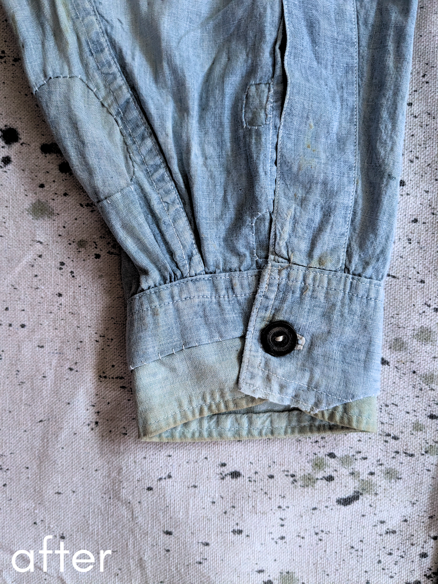 Chin Strap Chambray Popover