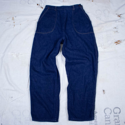 1950s Side Zip Jeans