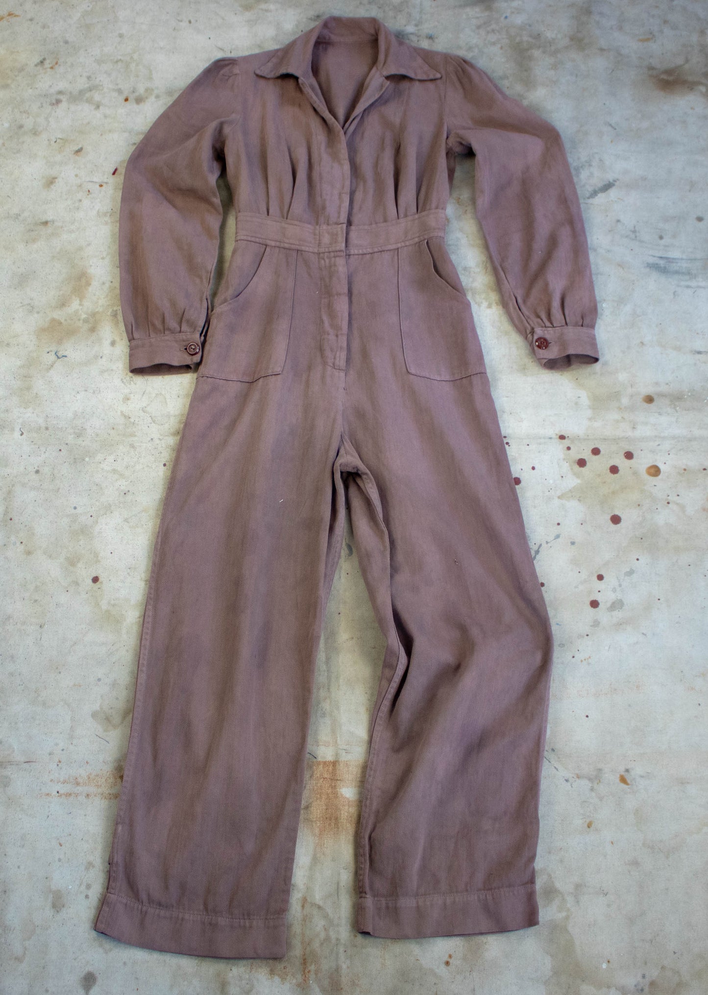 1940s Women's Coveralls